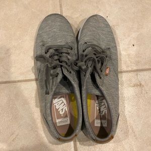 Grey Vans size 11